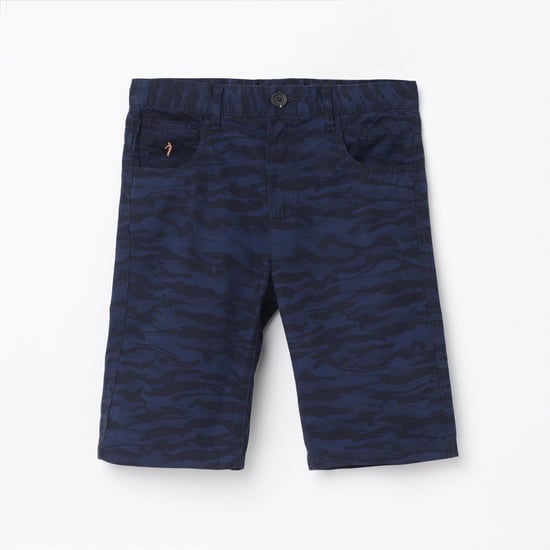 INDIAN TERRAIN Boys Camouflage Printed Woven Shorts