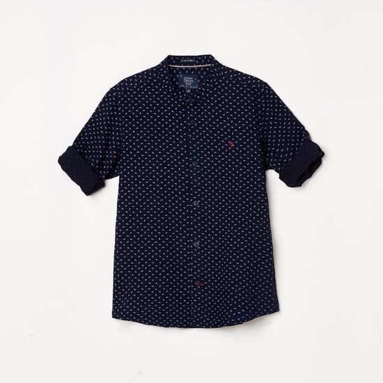 INDIAN TERRAIN Boys Printed Full Sleeves Casual Shirt