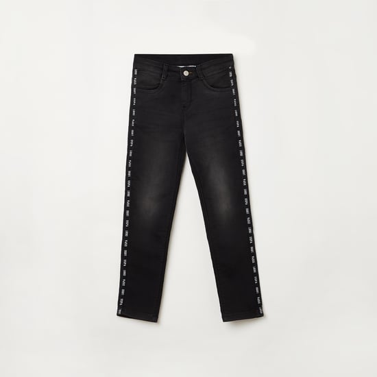 U.S. POLO ASSN. KIDS Boys Stonewashed Regular Fit Jeans