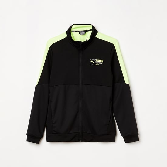 PUMA Boys Colourblocked Bomber Jacket