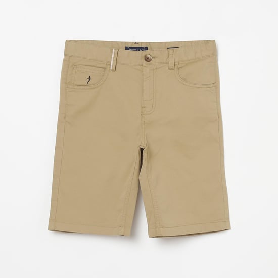 INDIAN TERRAIN Boys Solid Woven Shorts