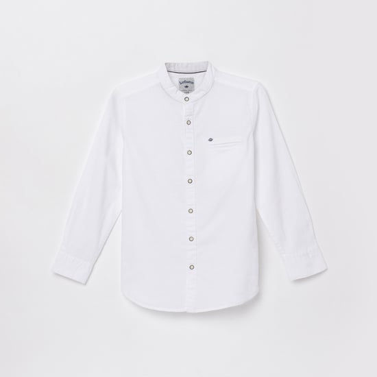 LEE COOPER JUNIORS Boys Solid Regular Fit Shirt
