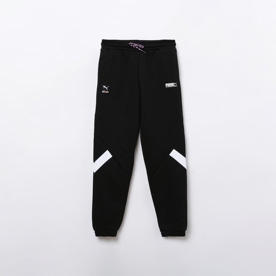 PUMA Boys Printed Regular Fit Woven Track Pants