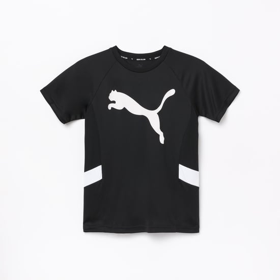 PUMA Boys Printed Crew Neck T-shirt