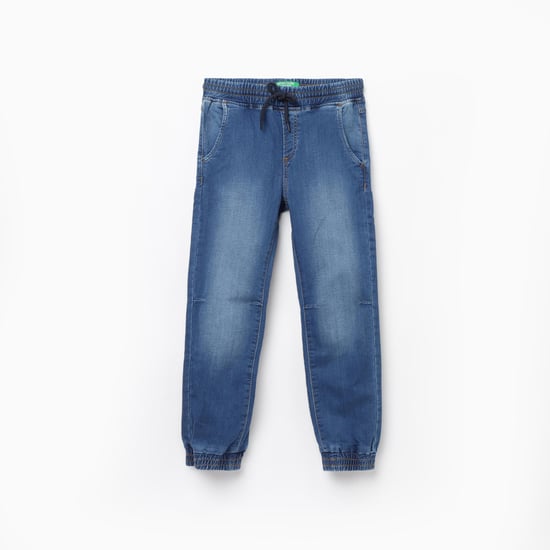 UNITED COLORS OF BENETTON Boys Elasticated Jogger Jeans