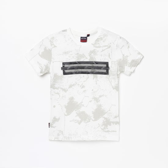 GINI & JONY Boys Printed Crew Neck T-shirt