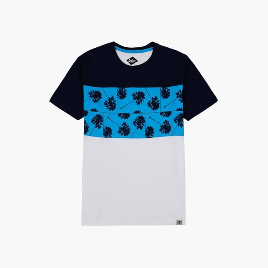 LEE COOPER JUNIORS Boys Printed Crew Neck T-shirt