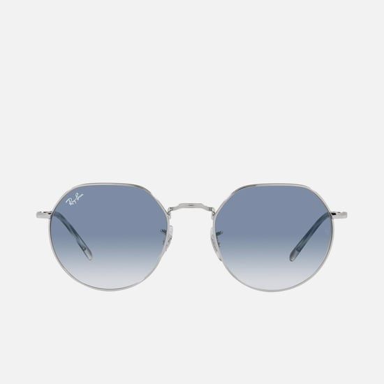 RAY-BAN Men UV-Protected Round Sunglasses - 0RB3565-003-3F-53