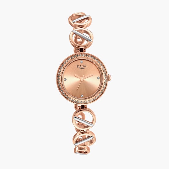 TITAN Raga Women Water Resistant Analog Watch- 2643KM01