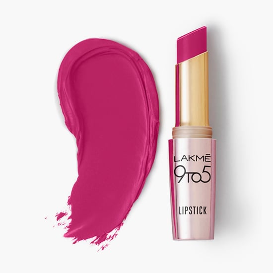 LAKME 9To5 Primer + Matte Lip Color - Plum Pick - 3.6g
