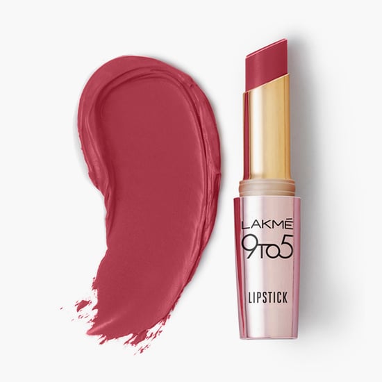 LAKME 9TO5 Primer + Matte Lipstick - MP8 Rosy Sunday - 3.6 g