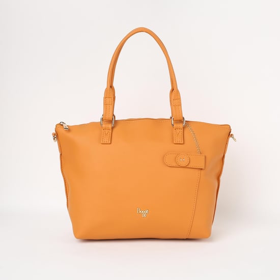 BAGGIT Women Solid Handheld Bag Orange