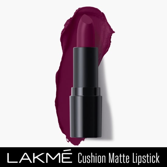 LAKME Cushion Matte Lipstick - Purple Diamond - 4.5g