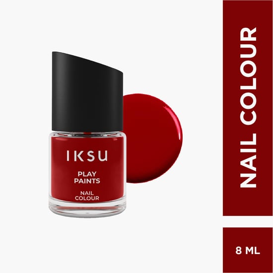 IKSU Play Paints Nail Colour - Chilli Red - 8ml