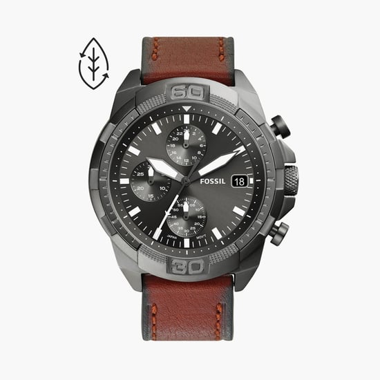 FOSSIL Men Round Chronograph Watch - FS5855I