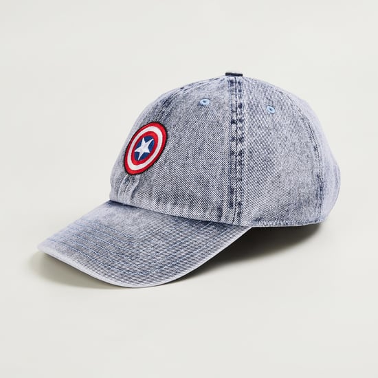 FREE AUTHORITY Men Captain America Avengers Embroidered Baseball Cap