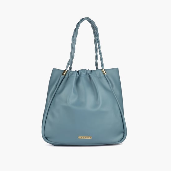 Deals caprese blue solid shoulder bag