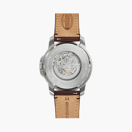 Fossil Sales Brown Leather Watch Me3099p FOSSIL Grant Men