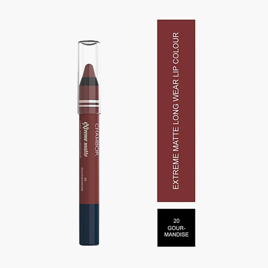 CHAMBOR Extreme Matte Long Wear Lip Colour - Gourmandise #20