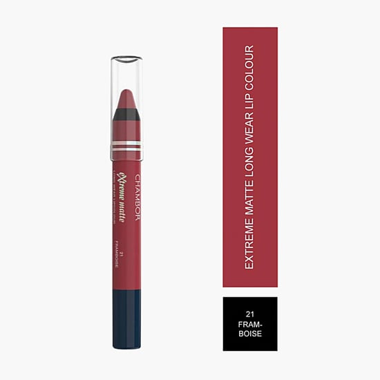 CHAMBOR Extreme Matte Long Wear Lip Colour Make up Les Meringues Collection - Framboise #21