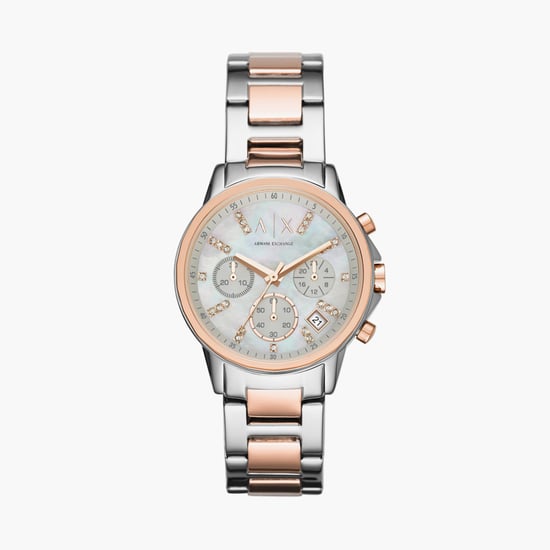ARMANI EXCHANGE Women Two-Toned Chronograph Watch