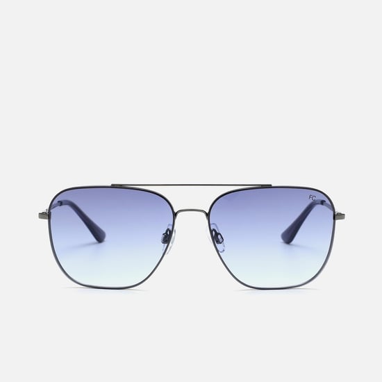 FCUK Men Solid Square Polarized Sunglasses FC7616C358S