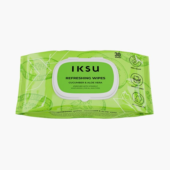 IKSU Cucumber and Aloe Vera Refreshing Wipes - 30Pcs