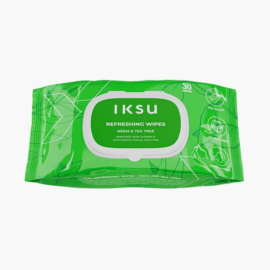 IKSU Neem and Tea Tree Refreshing Wipes - 30Pcs