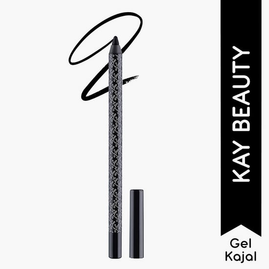 KAY BEAUTY Smudgeproof Jet Black Gel Kajal - Onyx