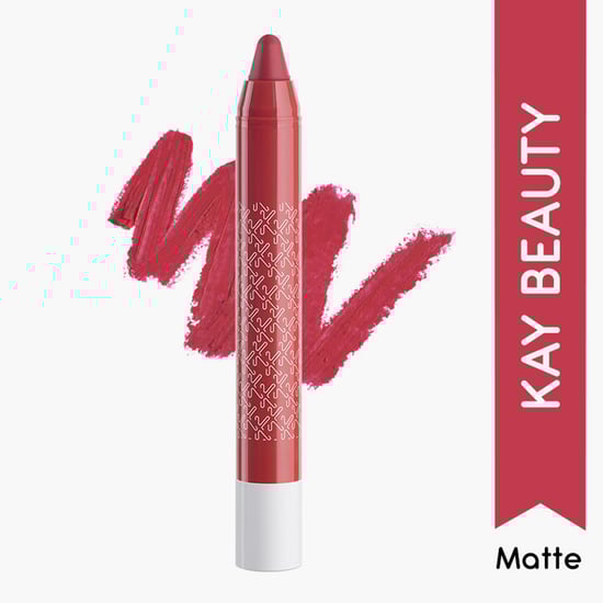 KAY BEAUTY Matteinee Matte Lip Crayon Lipstick - Rom Com
