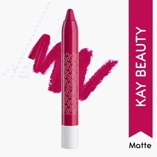 KAY BEAUTY Matteinee Matte Lip Crayon Lipstick - Entourage - 1.8g