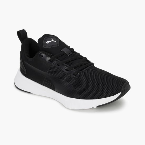 PUMA Boys Textured Mesh Lace Up Sneakers