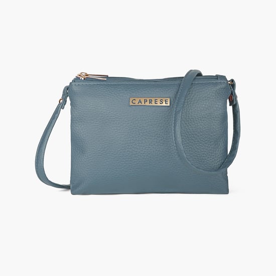 CAPRESE Women Textured Sling Bag Grey