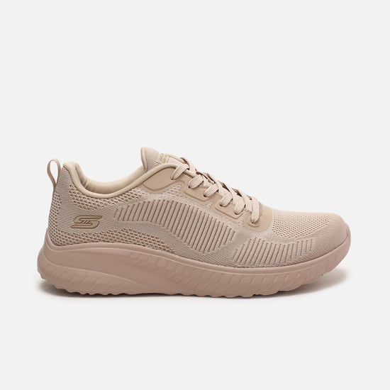 SKECHERS Women Textured Lace-Up Shoes