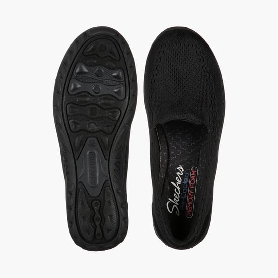 SKECHERS Women Textured Slip-On Casual Shoes