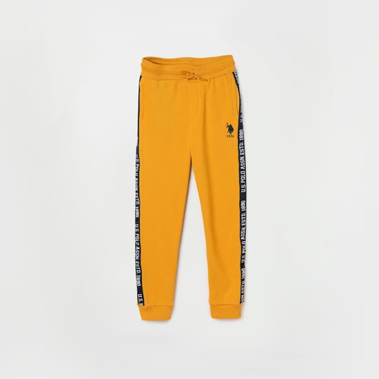 Boys yellow jogging bottoms on sale