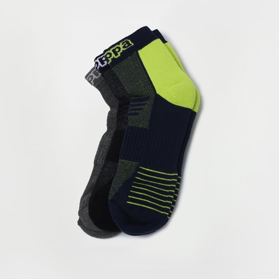 KAPPA Men Printed Ankle Length Socks - Set Of 3