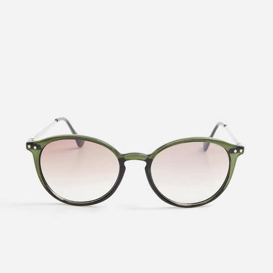 FORCA Men Solid UV-Protected Round Sunglasses -  FR-RO4-1031-C03-52