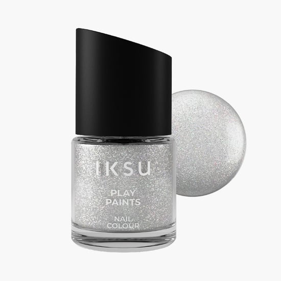 IKSU Play Paints Nail Colour - Silver Shine - 8ml