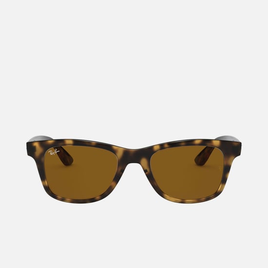 RAY-BAN Men Tortoise Shell UV-Protected Wayfarer Sunglasses