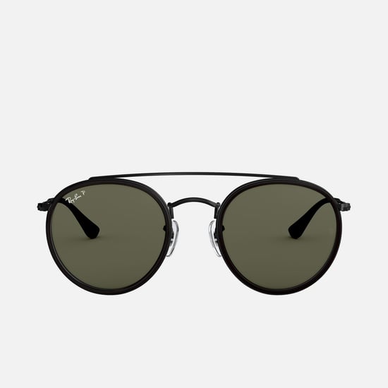 RAY-BAN Men Polarized Round Sunglasses - 0RB3647N-002-58-51