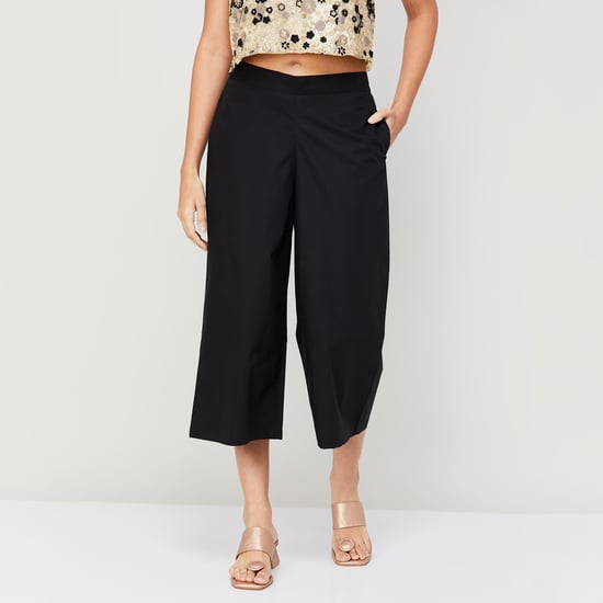 MELANGE Women Solid Culottes