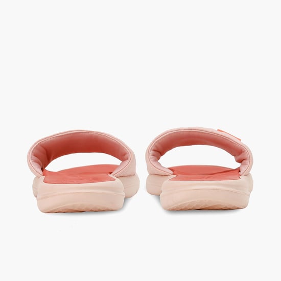 PUMA Women Quilted Slide Sandals Pink