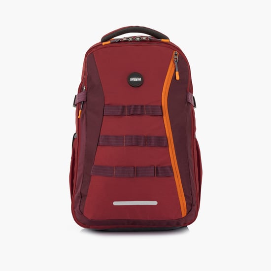AMERICAN TOURISTER Men Colourblock Travel Backpack