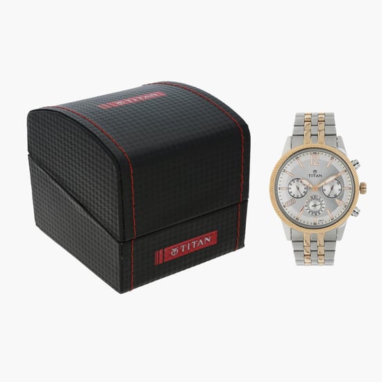 TITAN Men Bracelet Strap Chronograph Watch- 1734KM02