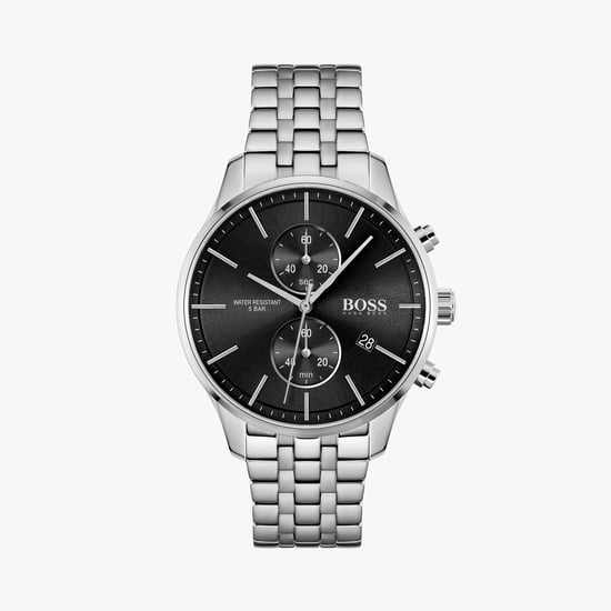 Hugo boss metal strap best sale