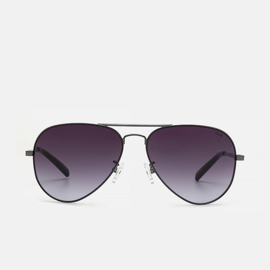 FCUK Men UV-Protected Aviator Sunglasses FR-BF-1057-C01