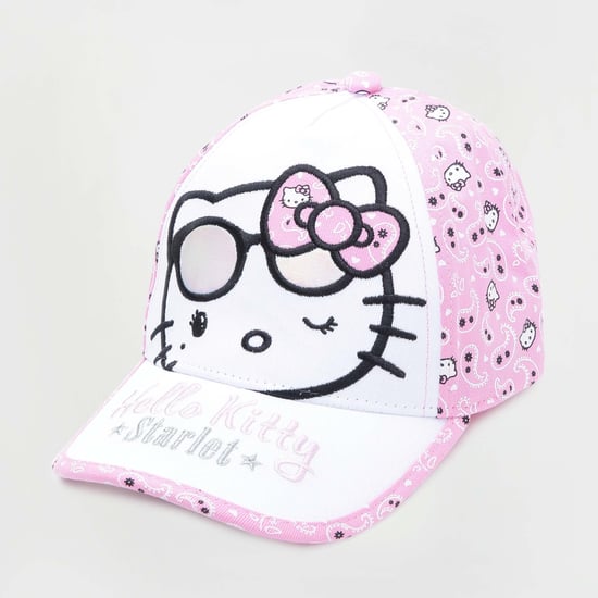 KIDSVILLE Girls Hello Kitty Embroidered Cap