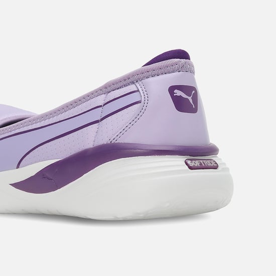 PUMA Flaira Softride Sporty Women Slip On Shoes Purple