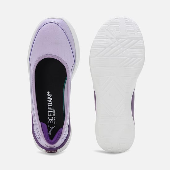 PUMA Flaira Softride Sporty Women Slip On Shoes Purple